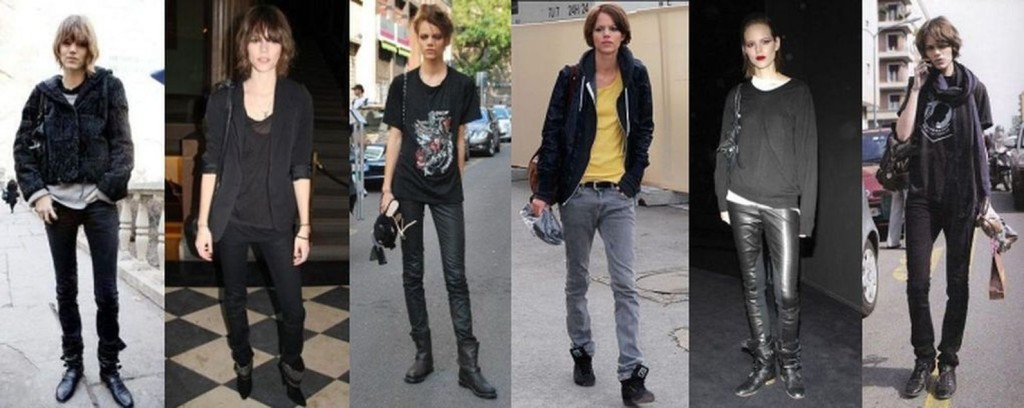 J'essaie le style androgyne